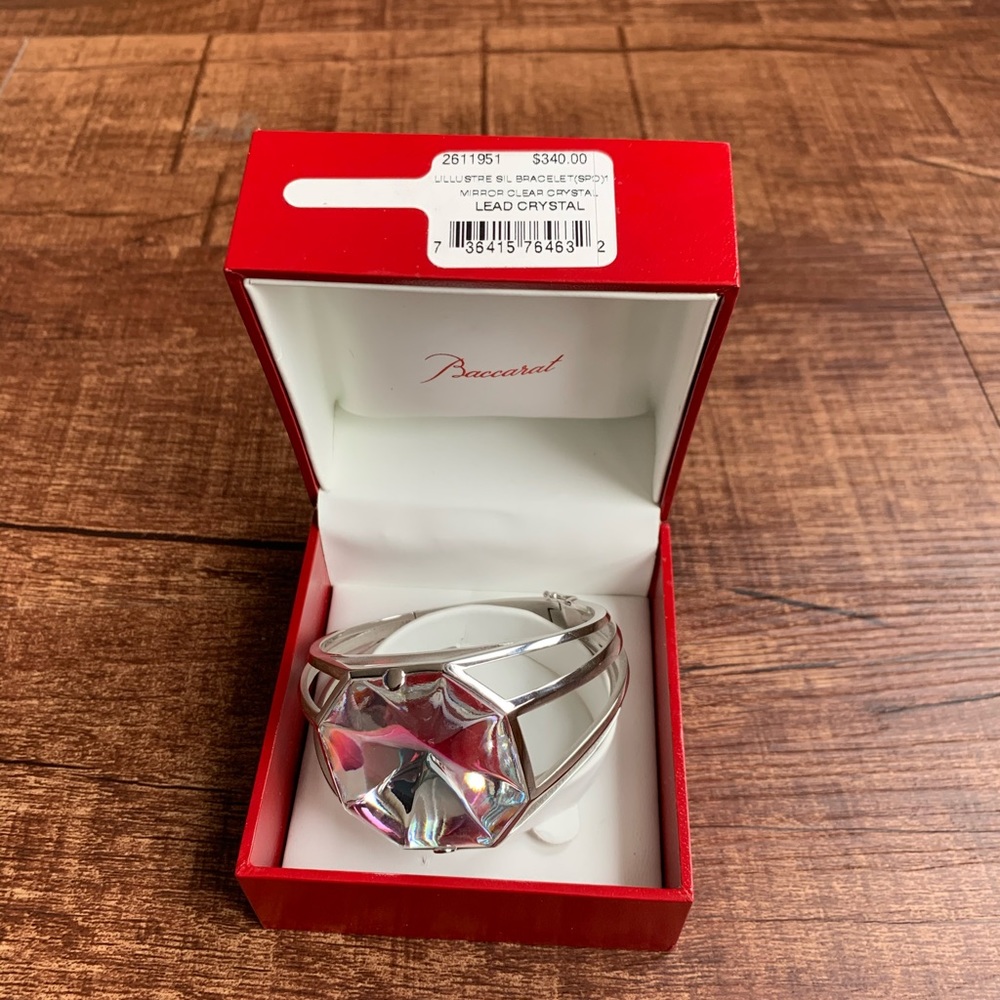 Baccarat Lillustre bracelet mirror clear crystal - Picture 11 of 16